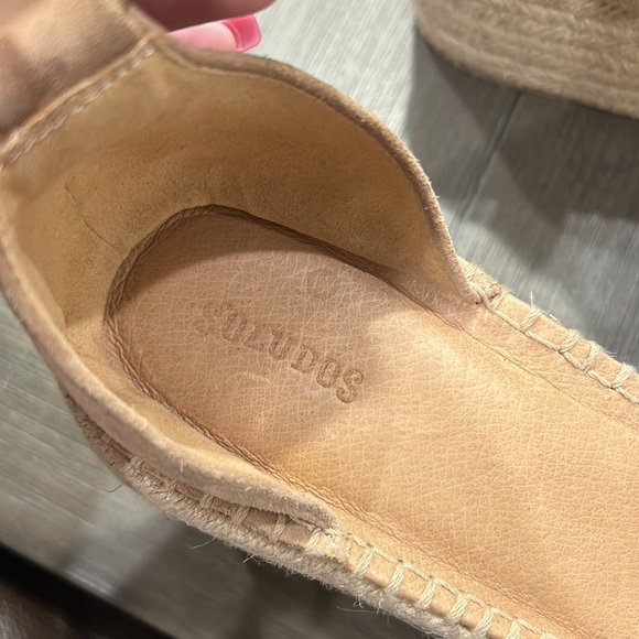 Soludos Women's Positano Suede Platform Wedges - Picture 4 of 12